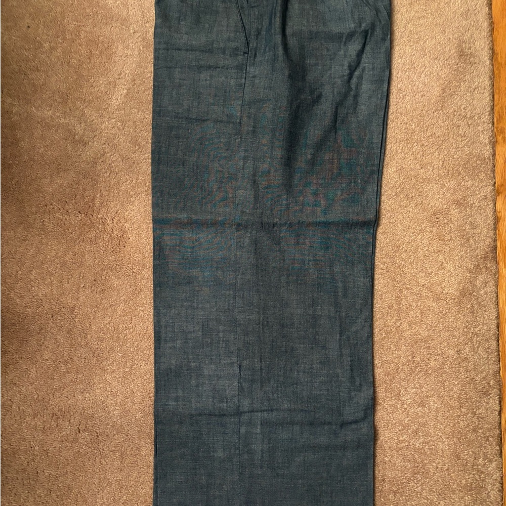 J. Crew Bundle. 2 Pair Drawstring Linen Like Pant… - image 3